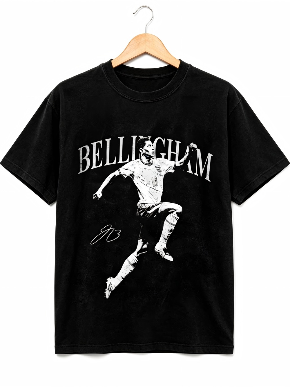 Jude Bellingham England Soccer Vintage Graphic Womens Mens T-shirt Unisex